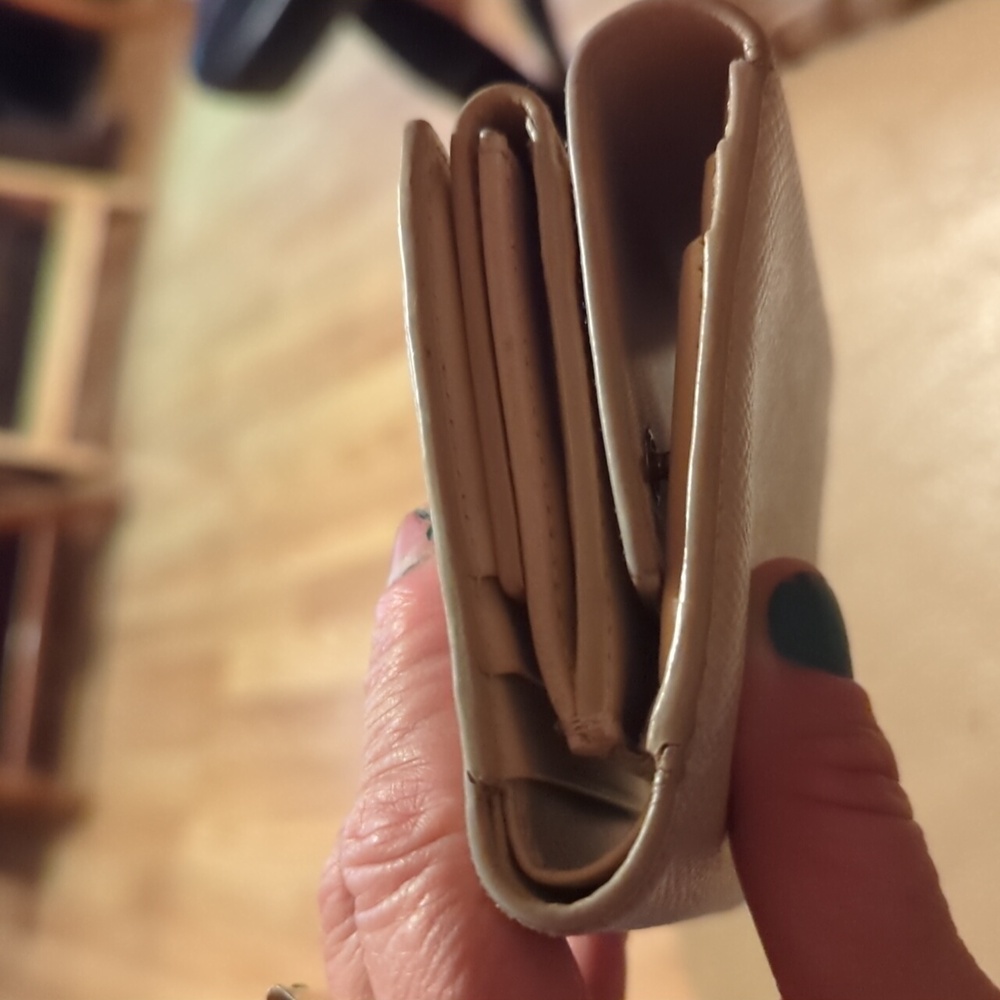 Celine Cream Leather Wallet - Picture 10 of 10